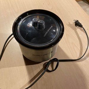 EURO-PRO X MINI SLOW COOKER MODEL SCR-05, 2 Cup EUC
